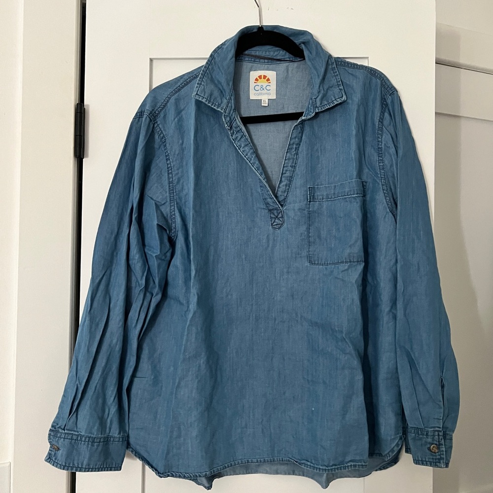 C&C California Jean top, size XL